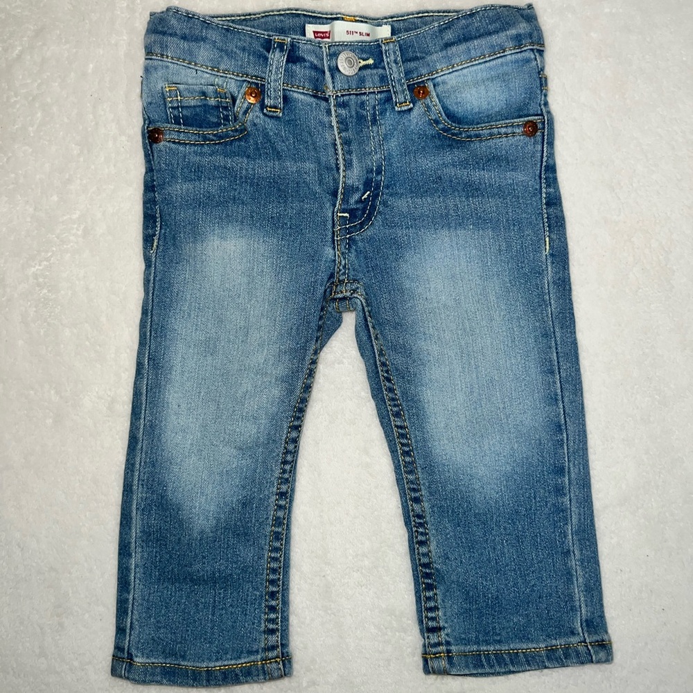 Baby Boy Levi’s 511 Slim Denim Jeans size 12M